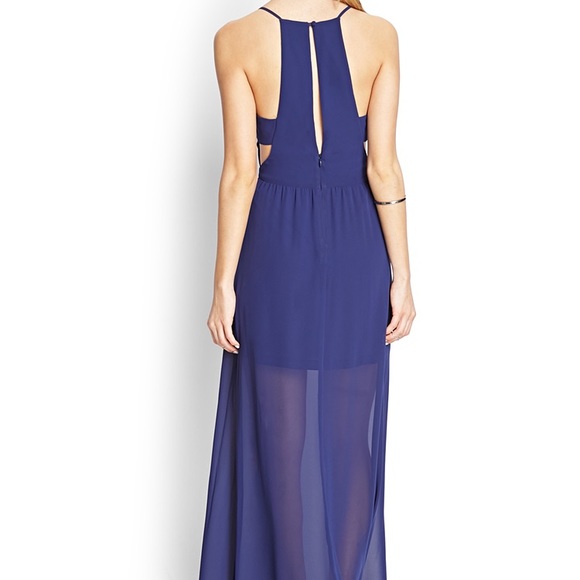 Forever 21 Sleek Cutout Maxi Dress - Picture 7 of 9